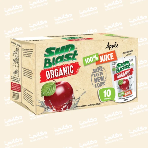 Sunblast Juice Organic Apple 200ml 1