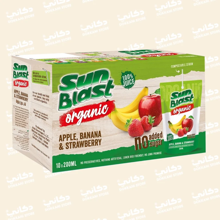 Sunblast Juice Organic Apple Banana Strawberry 200ml 1