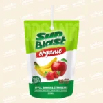 Sunblast Juice Organic Apple Banana Strawberry 200ml 2
