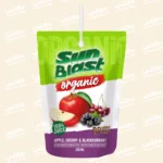 Sunblast Juice Organic Apple Cherry Blackcurrant 200ml 2
