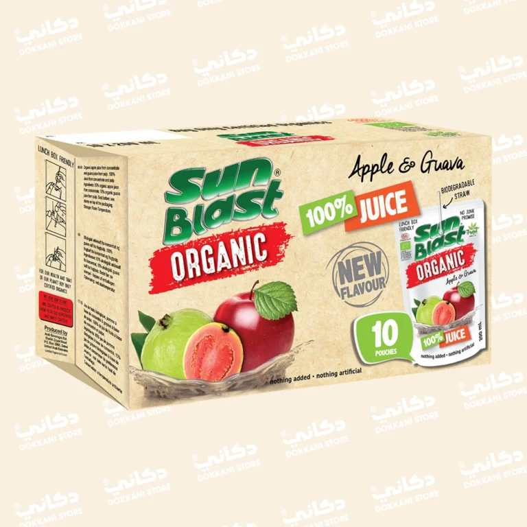 Sunblast Juice Organic Apple Guava 200ml 1
