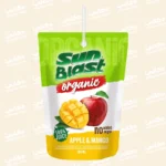 Sunblast Juice Organic Apple Mango 200ml 4