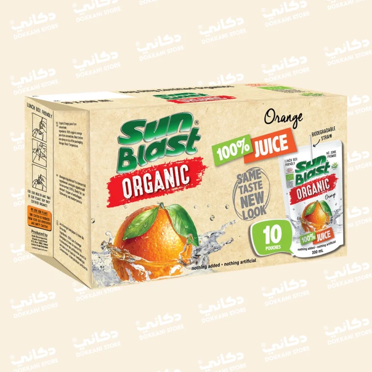 Sunblast Juice Organic Orange 200ml 1