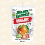 Sunblast Juice Organic Orange 200ml 2