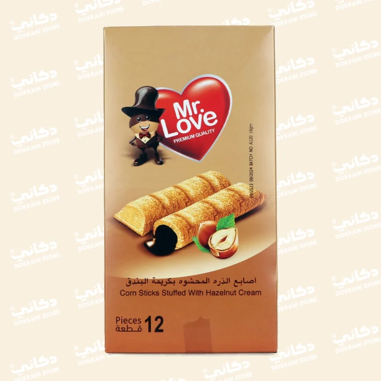 Mr Love Corn Sticks Stuffed With Hazelnut Cream X12 4