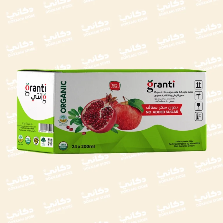 Granti juice organic apple pomegranate 200ml x24 1
